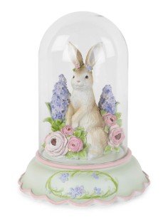 LED Easter Rabbit With Cloche