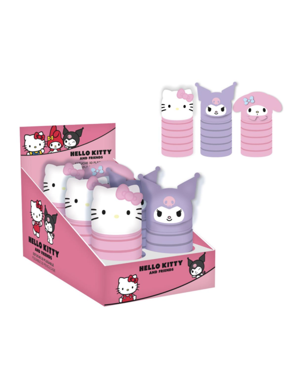 Astuccio Multiuso 3D Hello Kitty E Friends