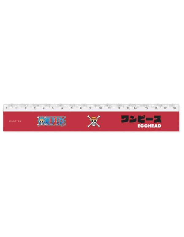 Righello In Plastica One Piece 18cm