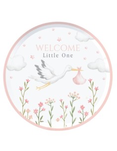 Paper Plates Welcome Little...