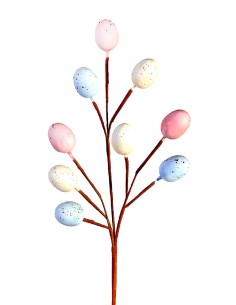 Ramo Decorativo Con Uova Di...