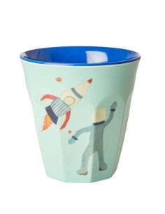 Rice Space Melamine Glass