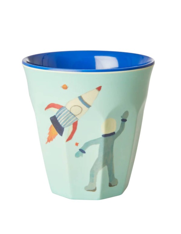 Rice Space Melamine Glass
