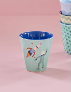 Rice Space Melamine Glass 2