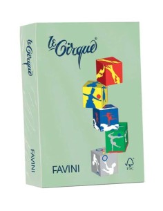 Ream Of Colored Paper Favini A4 Le Cirque Green 80g 500 Sheets