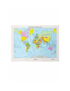 Plasticised World Map