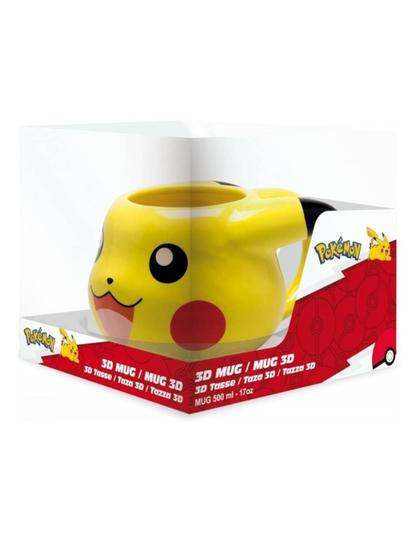Tazza Pikachu 3D 475ml Tazza Pikachu 3D 475ml