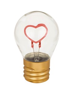 Heart Shaped Led Bulb 12cm