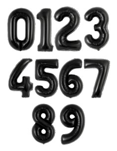 Foil Balloon Number 100cm