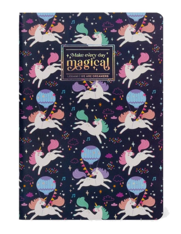 Legami Quaderno A5 Unicorno Con Pagine Bianche