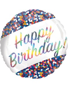 Metalfoil Happy Birthday...