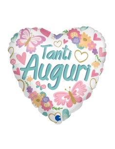 Happy Birthday Heart Mylar...