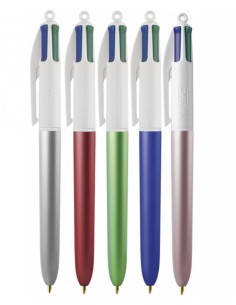 Penna A Scatto Bic 4 Colori...