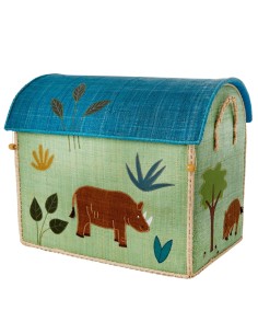 Raffia Storage House