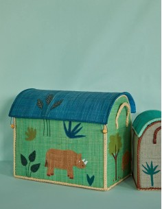 Raffia Storage House 2
