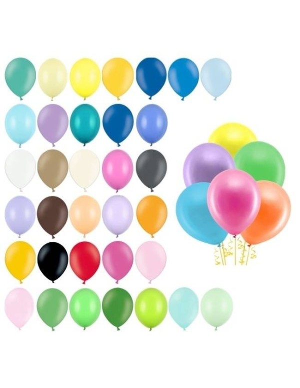Latex Balloons 60cm/24"  - Inflated with Air/Helium