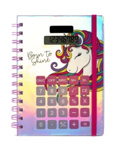 Quaderno Con Calcolatrice...