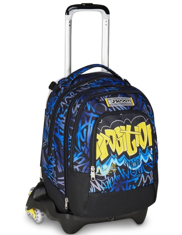 Zaino Trolley Seven Jack-3WD+ Detach...