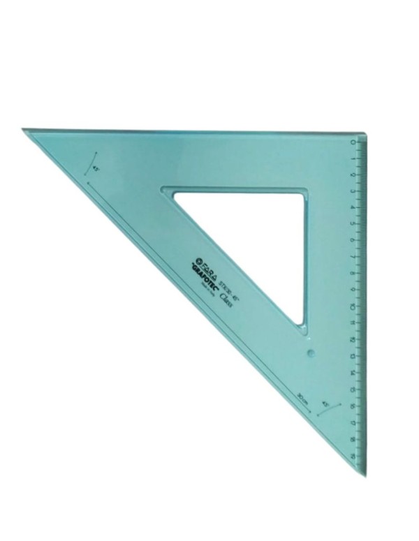 30/45 Plexiglass Set Square By Grafotec