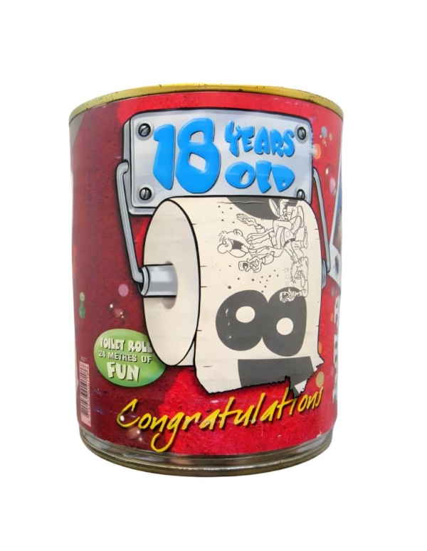 18 Birthday Funny Toilet Paper