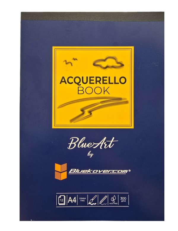 Album Acquerello Grana Fine A4 300gr 12ff