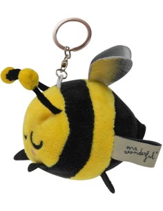 Peluche Bee Keychain