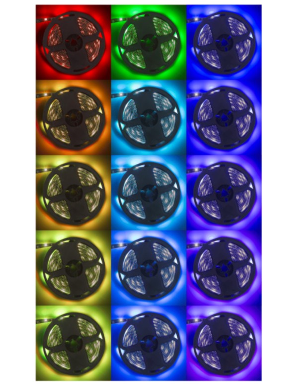Colour Led Light Strip With Lights...
