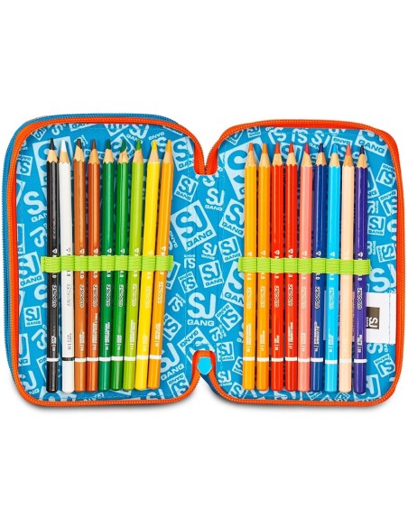 Seven Sj Gang Tinypatch Boy 3-Zip Complete Pouch