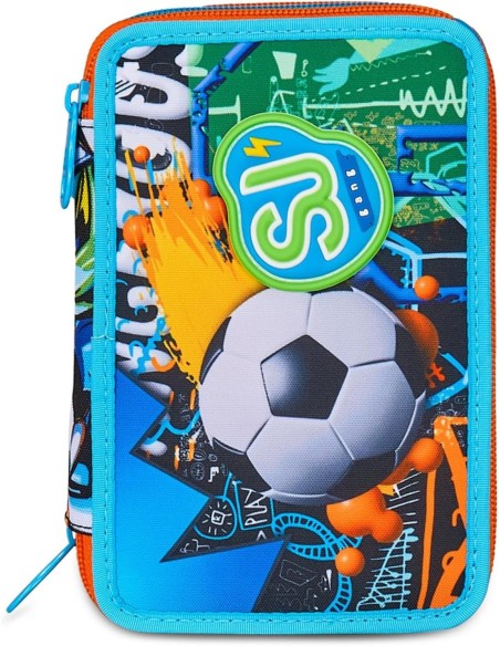Seven Sj Gang Tinypatch Boy 3-Zip Complete Pouch