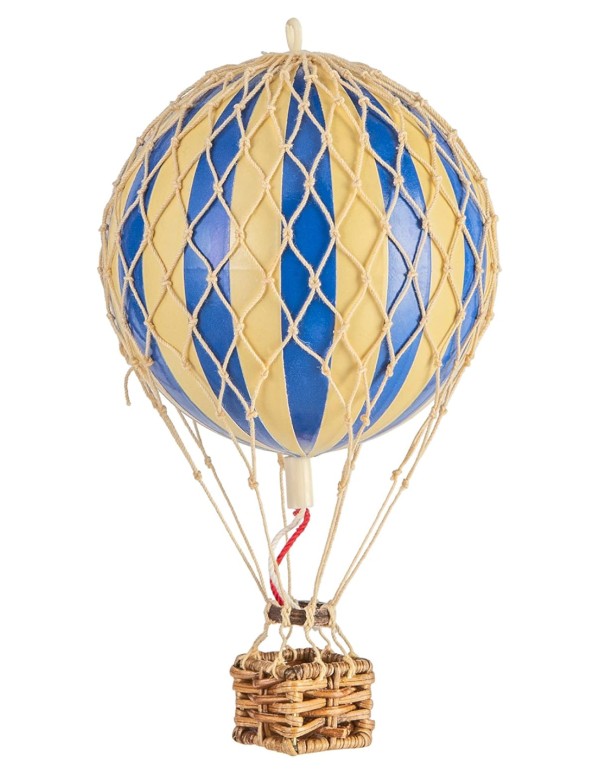 Mongolfiera Double Blue Accessorio Cameretta 13cm