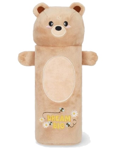 Soft Teddy Bear Pencil Case