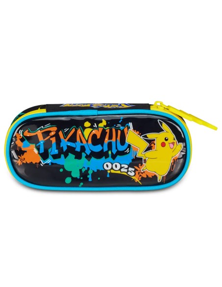 Astuccio Portapenne Ovale Seven Round Plus Pokémon Sing It