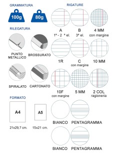 Maxi Notebook A4 Pastel 2