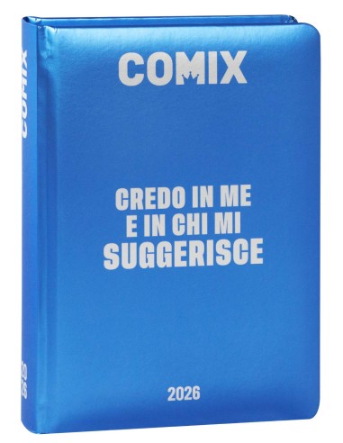 Comix School Diary 2025/2026 Wave Electric Blue Edition