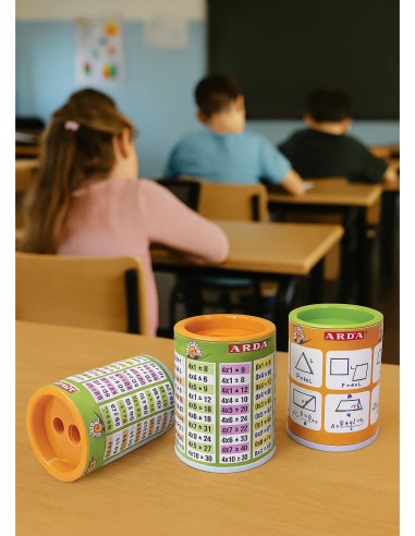 Mathematics Tin Sharpener with 2 Holes Mathematics Tin Sharpener with 2 Holes