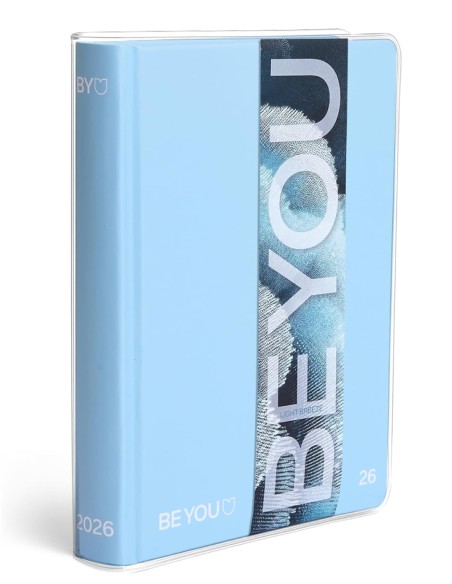Diario Scuola 12 Mesi Datato 2025/2026 Be You Color Light Breeze Easy