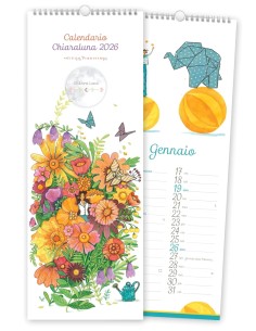 Chiaraluna 2026 Wall Calendar