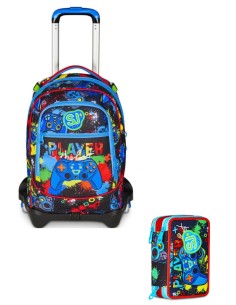 School Pack Trolley Più...