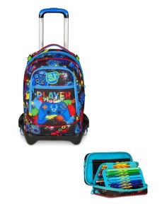 School Pack Trolley 3WD Più...