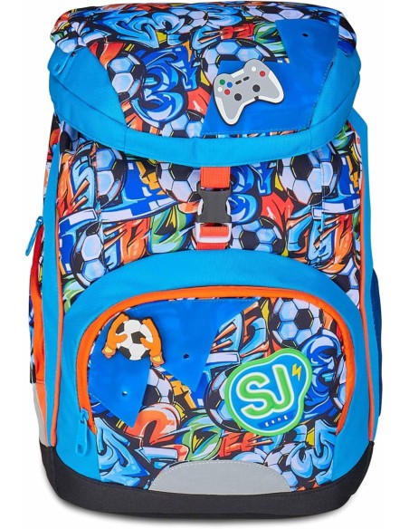 School Pack Soft Plus Più Astuccio Completo 3 Zip Tinypatch Boy