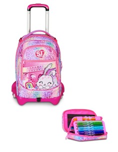 School Pack Trolley Più...