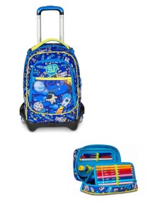 School Pack Trolley Più...