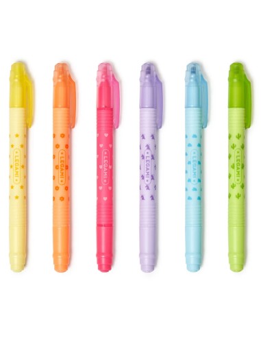 Evidenziatori Cancellabili  Magic Highlighters Legami 6pz
