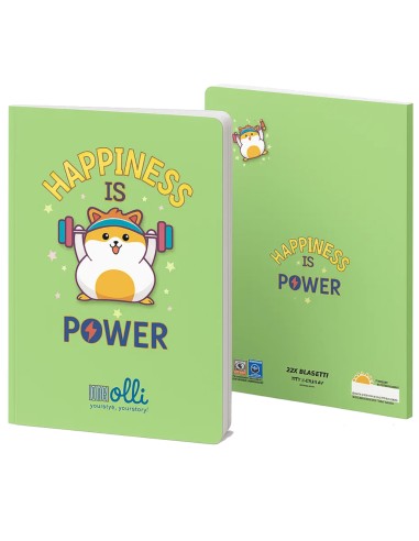 Quaderno Maxi Spillato Olli X One... Quaderno Maxi Spillato Olli X One...