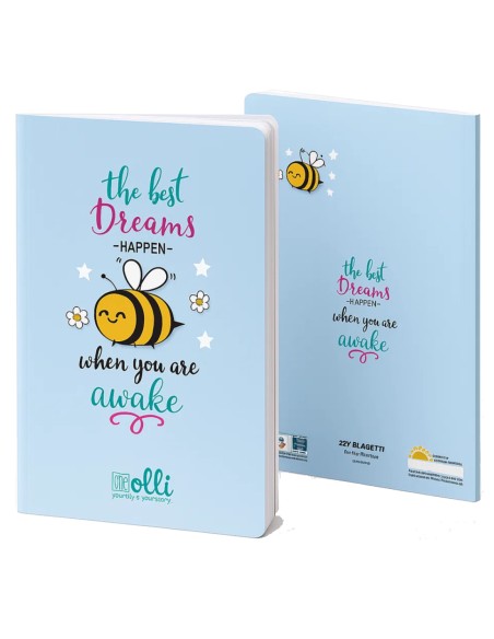 Quaderno Maxi Spillato Olli X One Color Funny Friends A4 10pz