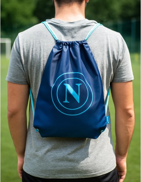 SSC Napoli Drawstring Bag By Colourbook