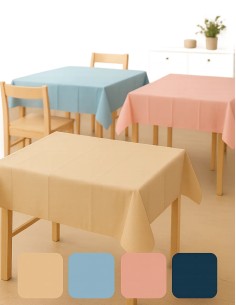 Tovaglia In Plastica Colorata