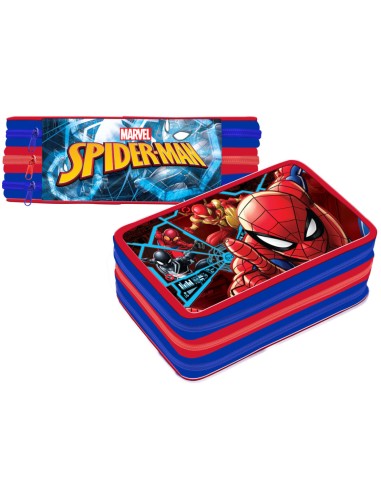 Spiderman 3 Zip Complete Pencil Case Spiderman 3 Zip Complete Pencil Case
