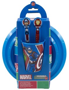 Set Pranzo Avengers 5pz 2