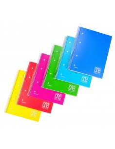 Maxi One Color Spiral Notebook